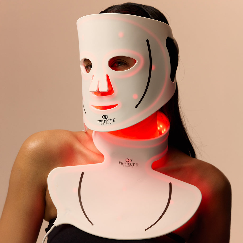 Project E Beauty LumaLux Face+ LED Red Light Therapy Mask
